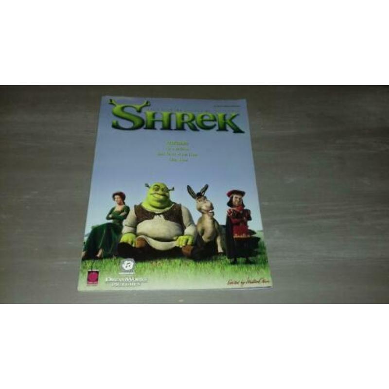 Shrek bladmuziek songbook Piano/Vocal/Guitar