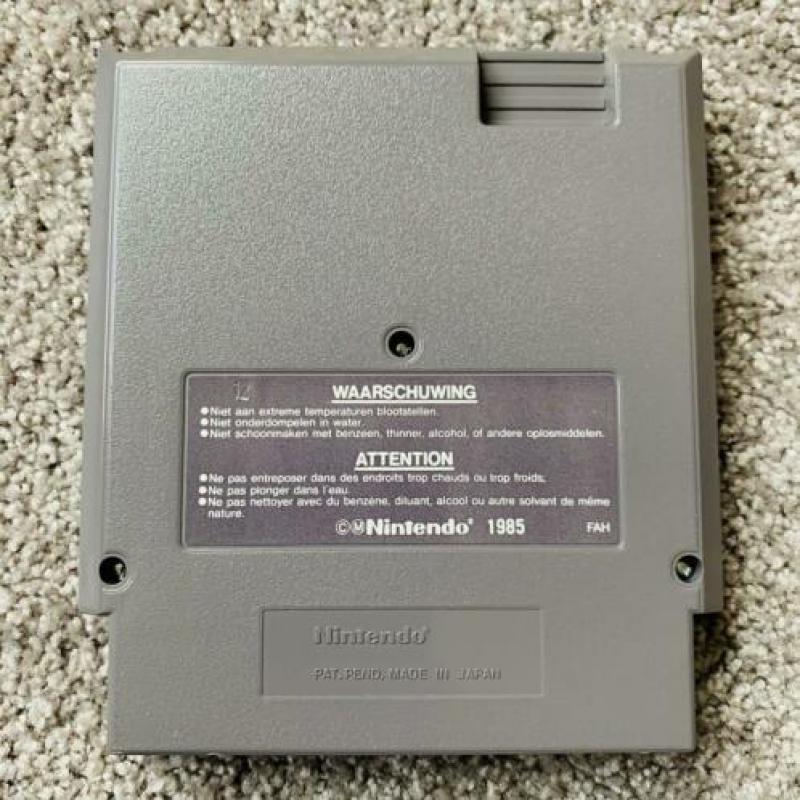 Skate or Die Nintendo NES + stofhoes
