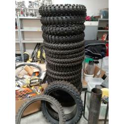 Partij motorcross spullen