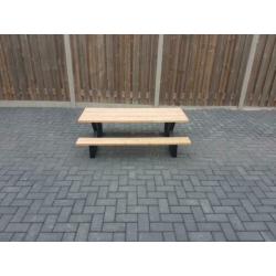 picknicktafel industrieel stoer kindermodel nieuw!