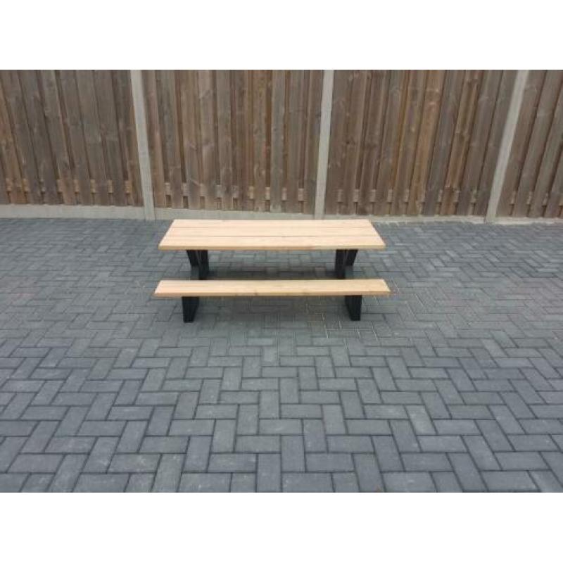 picknicktafel industrieel stoer kindermodel nieuw!
