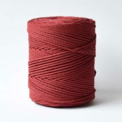 3 en 4 mm twisted macrame touw 160/250 meter katoen 1 kilo