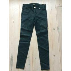 Nieuwe groene skinny broek mango 36 lijkt leer
