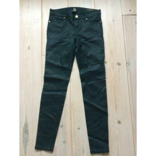Nieuwe groene skinny broek mango 36 lijkt leer