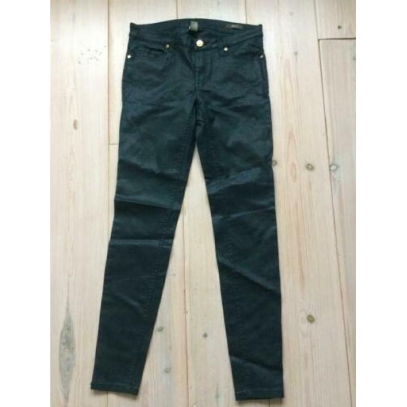 Nieuwe groene skinny broek mango 36 lijkt leer