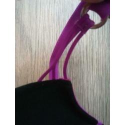 Sapph zwart paars zgan 75D