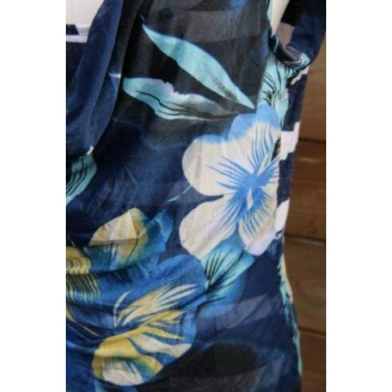 Jurk blauw Anna Scott mt XL