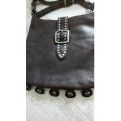 Gave leren crossbody /schoudertas ?? nieuw