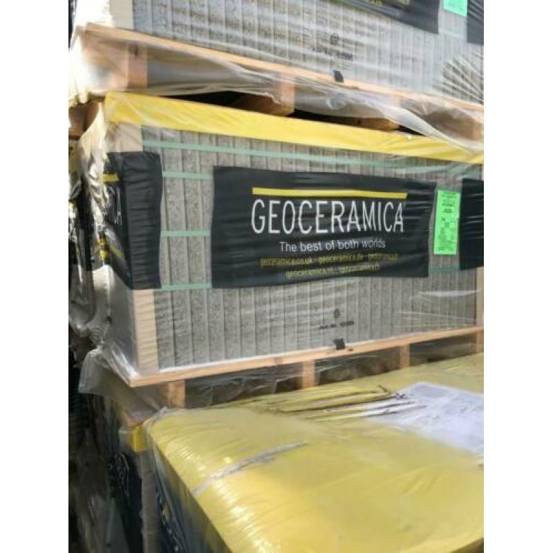 Aanbieding GeoCeramica 60x60x4 Vecchia antra grey