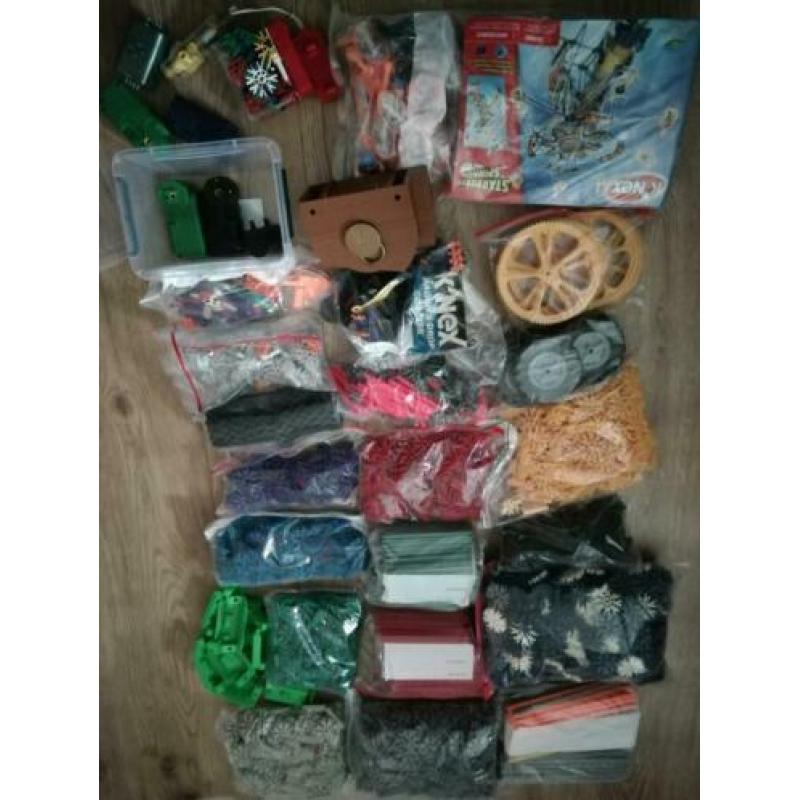 Knex. Achtbaan, boot, enz