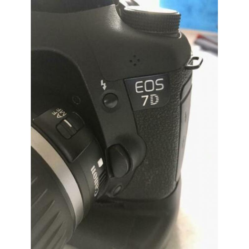 Canon Eos 7D digitale spiegelreflex camera met veel extra!