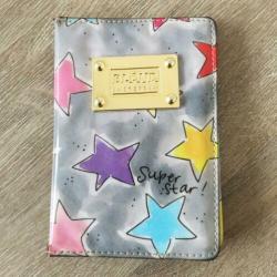 Blond Amsterdam paspoort mapje met sterren