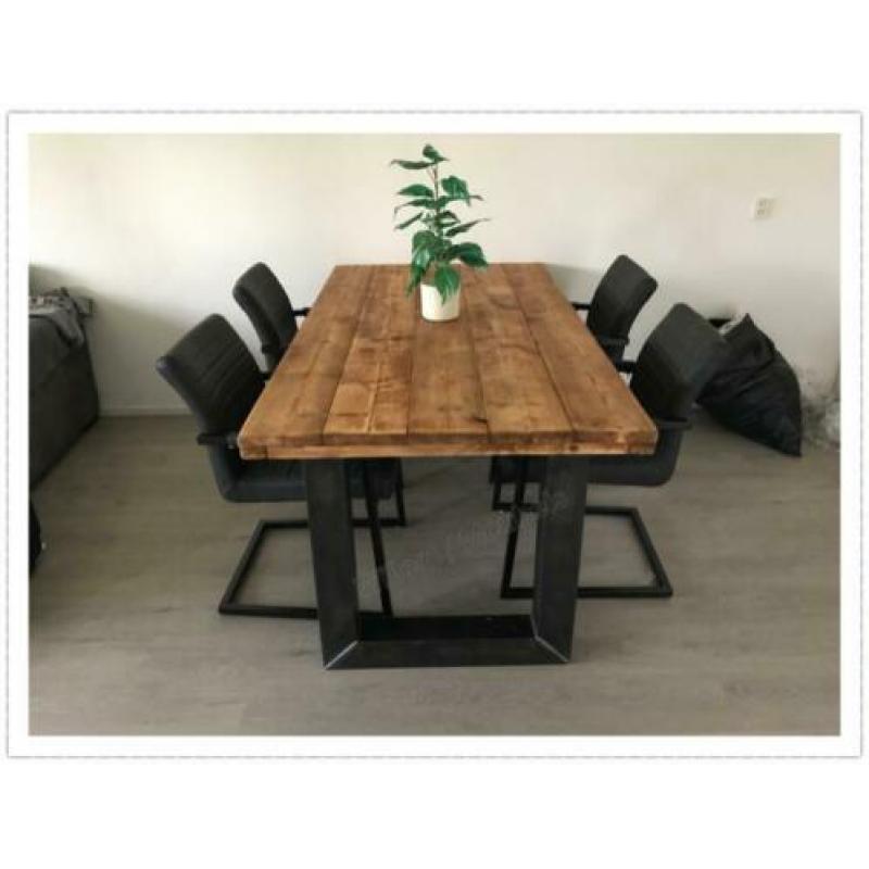 Vergadertafel Kantoortafel Bureautafel OP MAAT! Industrieel