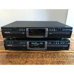 Philips CDR-765 en CDR-775 cd speler/cdr spelers CD recorder