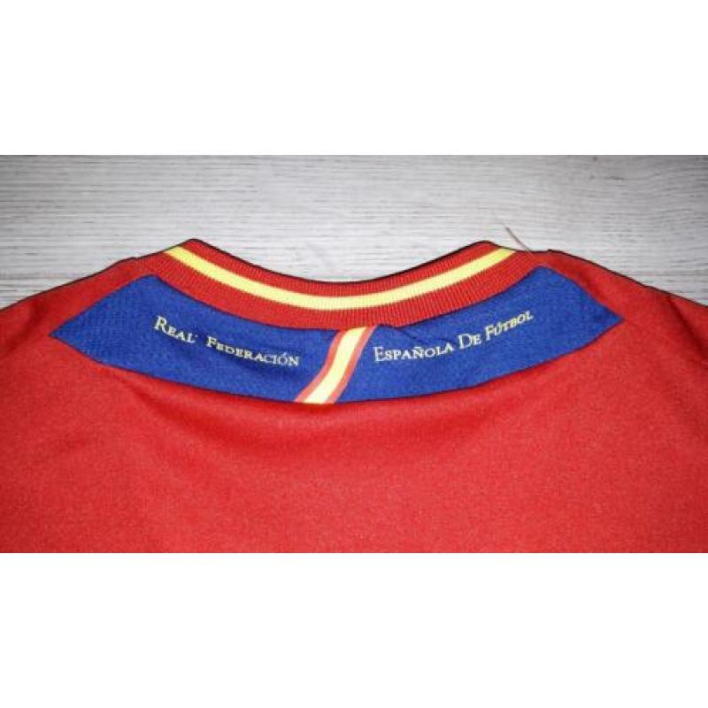 Origineel thuisshirt SPANJE/ADIDAS Winnaar EK 2008!