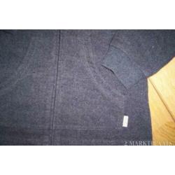 ESPRIT vest donker grijs met kapuchon maat 164