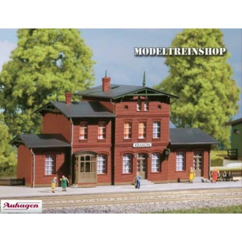 Auhagen N spoor 14467 - Station Krakow - Schaal 1:160