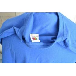 blauw shirt van dutch week in maat L- zgan - n99