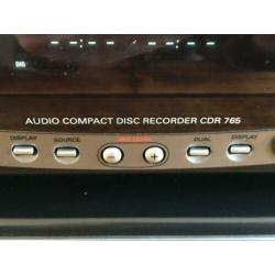 Philips CDR-765 en CDR-775 cd speler/cdr spelers CD recorder