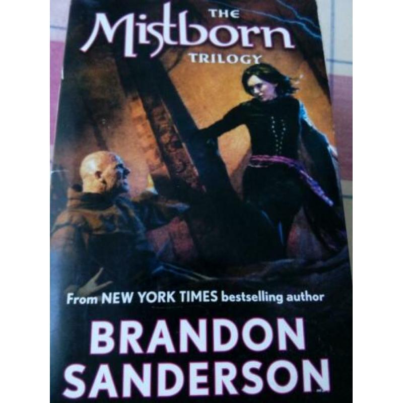 Brandon Sanderson The Mistborn Trilogy Boxset