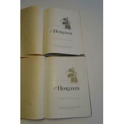 Horizon, Magazine of Arts, nrs 1 & 2, sept/nov 1958