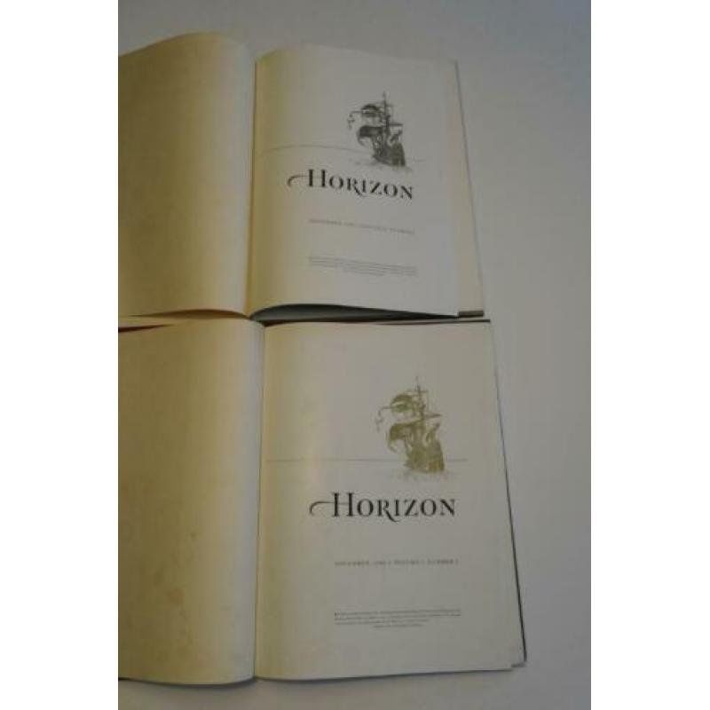 Horizon, Magazine of Arts, nrs 1 & 2, sept/nov 1958
