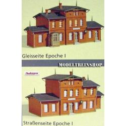 Auhagen N spoor 14467 - Station Krakow - Schaal 1:160