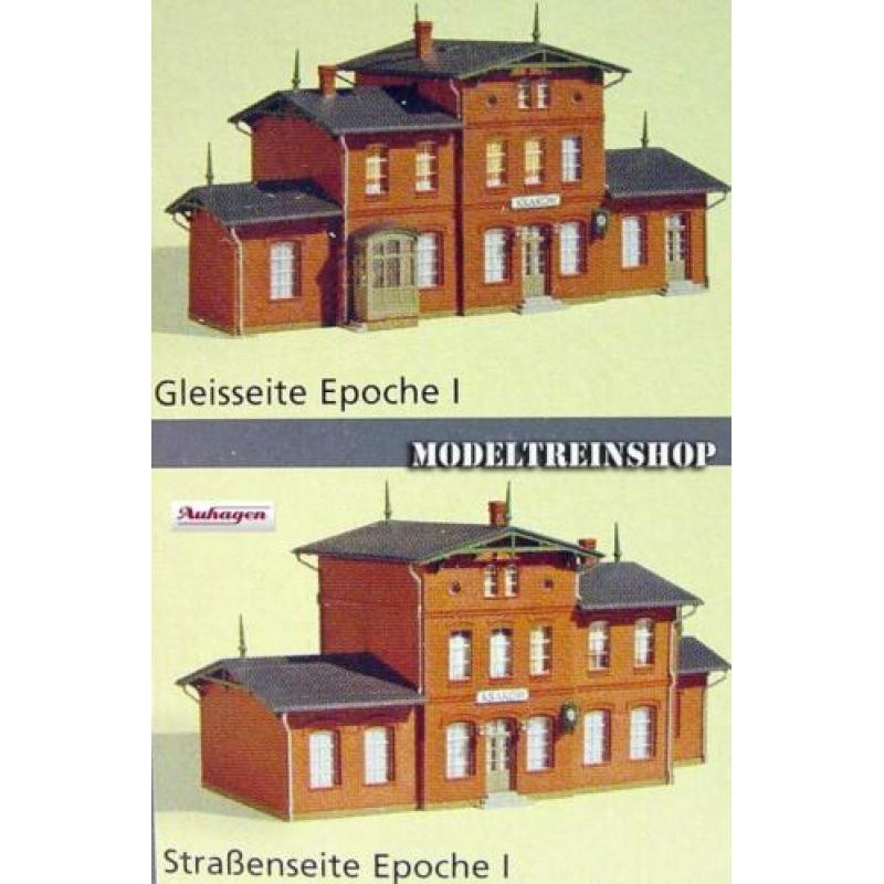 Auhagen N spoor 14467 - Station Krakow - Schaal 1:160