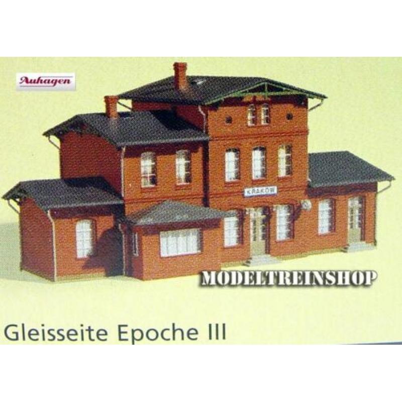 Auhagen N spoor 14467 - Station Krakow - Schaal 1:160
