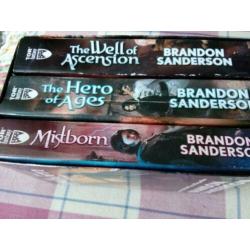 Brandon Sanderson The Mistborn Trilogy Boxset
