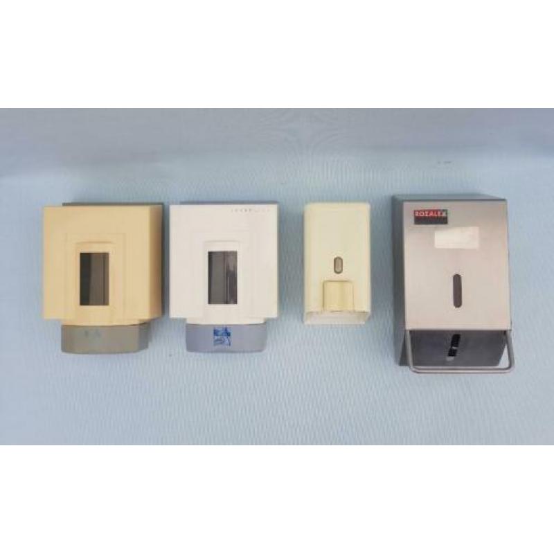 4x Zeepdispenser / zeepdispensers