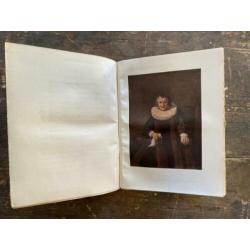 Rembrandt Masterpieces in colour antiek prentenboek