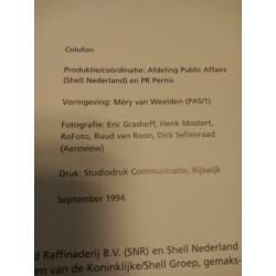Boekje Shell Pernis 1994 26 pagina's