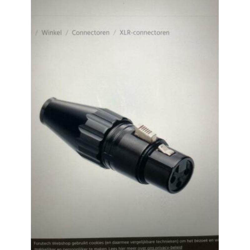 Furutech Fp-701M/702F gold XLR