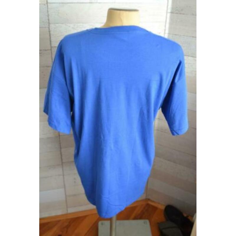 blauw shirt van dutch week in maat L- zgan - n99