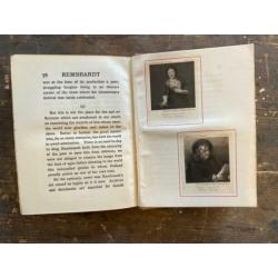 Rembrandt Masterpieces in colour antiek prentenboek