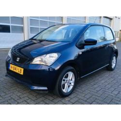Seat MII 1.0 44KW 2013 Blauw airco elektrische pakket
