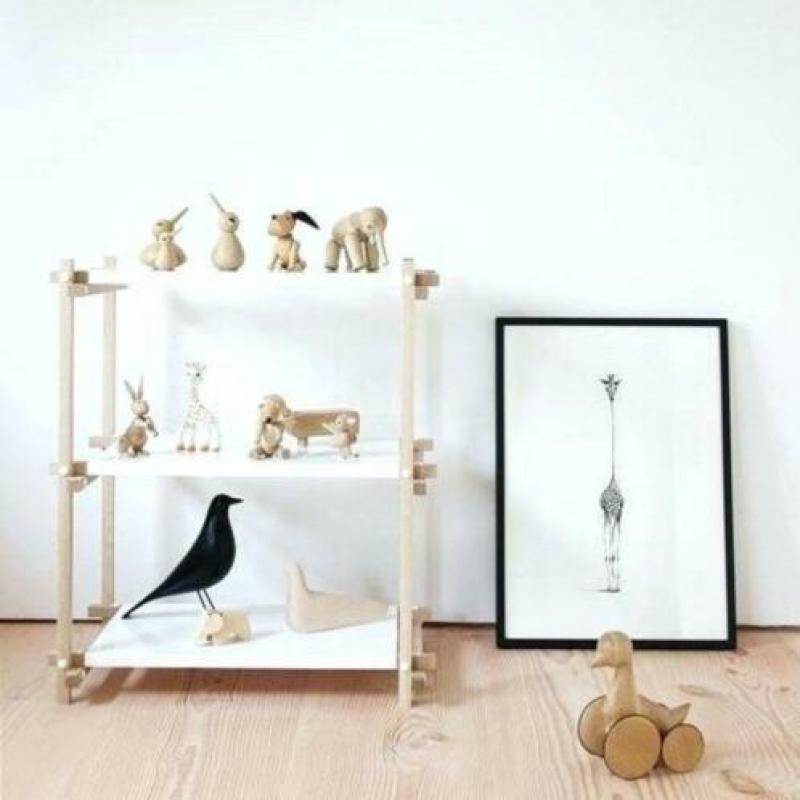 HAY Woody Column Kast Wandrek Rek plankenkast Low Wit NEW*