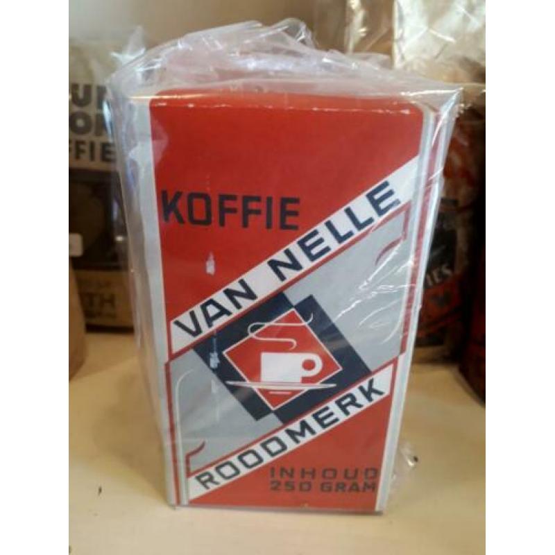 Originele koffie suiker en thee in verpakking