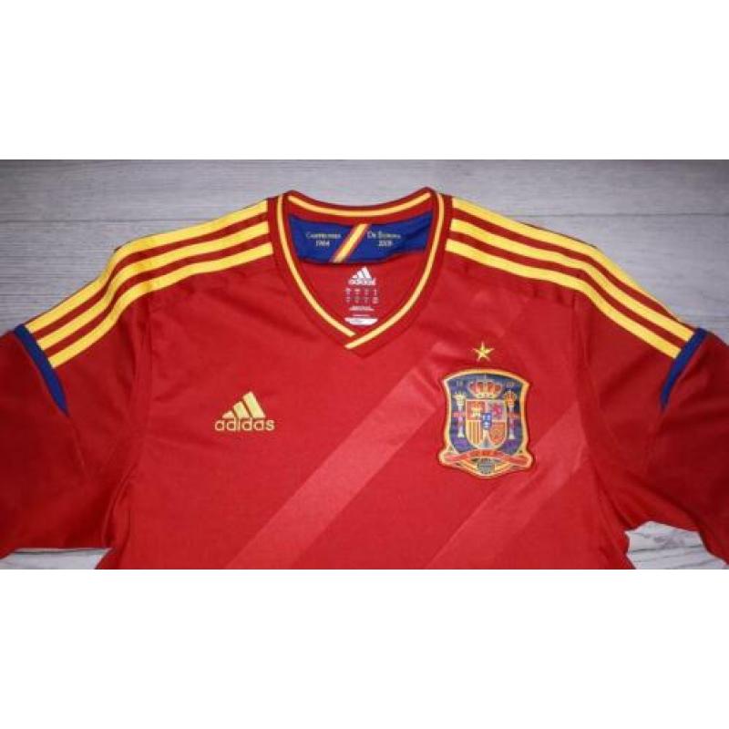 Origineel thuisshirt SPANJE/ADIDAS Winnaar EK 2008!