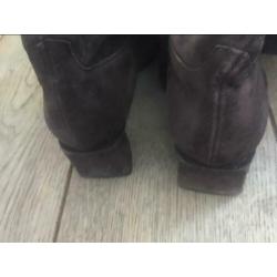 Peter Kaiser laarzen bruinn suede maat 39-40(6,5)