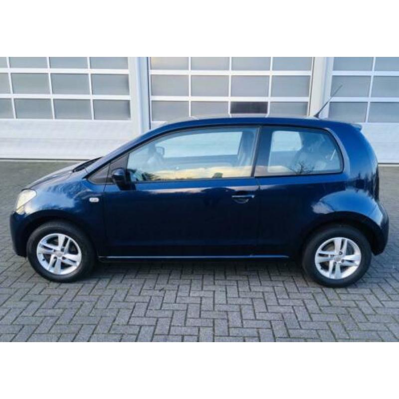 Seat MII 1.0 44KW 2013 Blauw airco elektrische pakket
