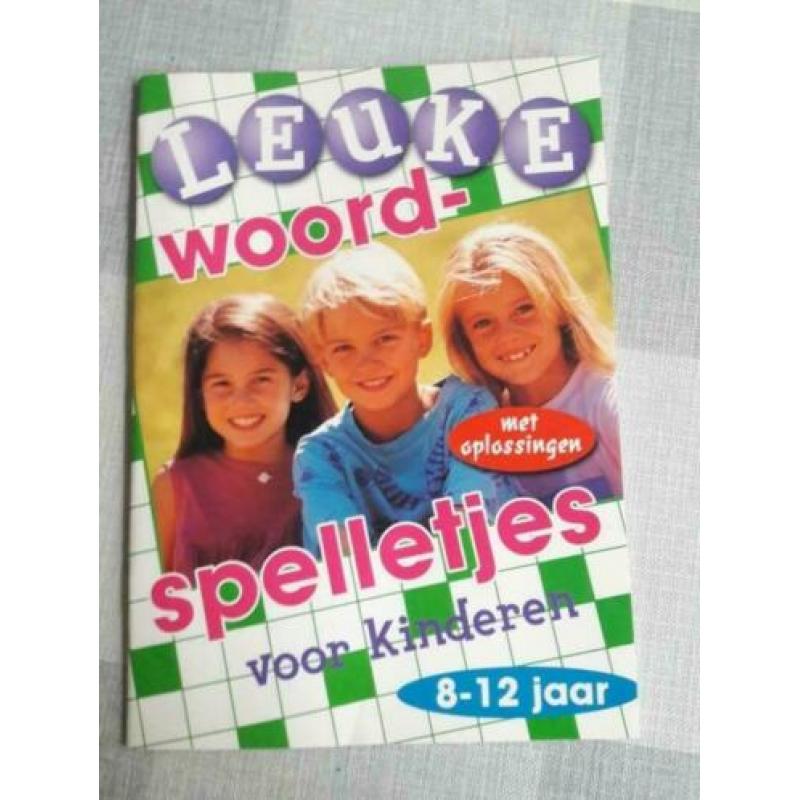 Leuke woordpuzzel puzzelboeken - 6 stuks - NIEUW