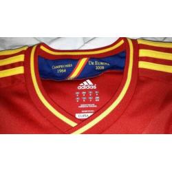 Origineel thuisshirt SPANJE/ADIDAS Winnaar EK 2008!