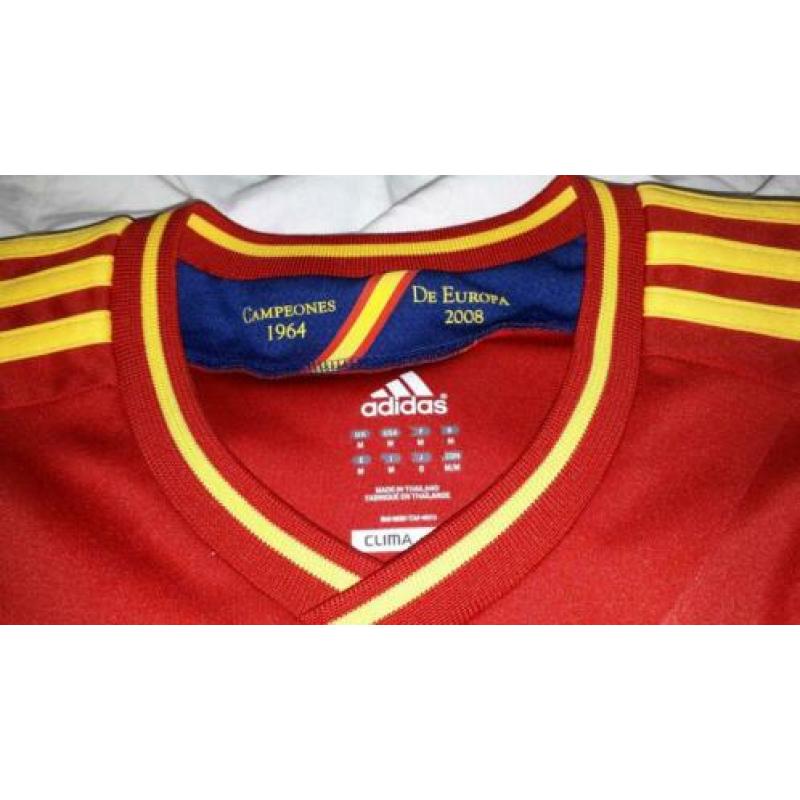 Origineel thuisshirt SPANJE/ADIDAS Winnaar EK 2008!