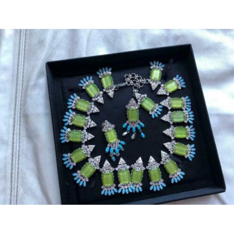 OTAZU - set ketting en oorbellen