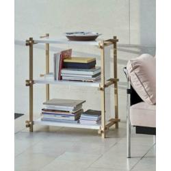 HAY Woody Column Kast Wandrek Rek plankenkast Low Wit NEW*