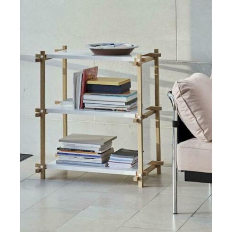 HAY Woody Column Kast Wandrek Rek plankenkast Low Wit NEW*