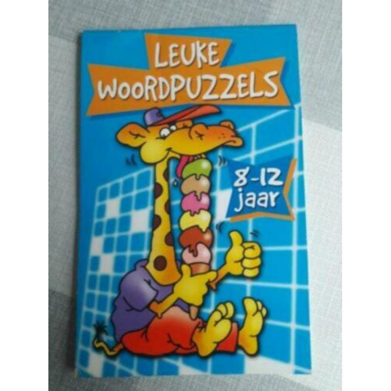 Leuke woordpuzzel puzzelboeken - 6 stuks - NIEUW