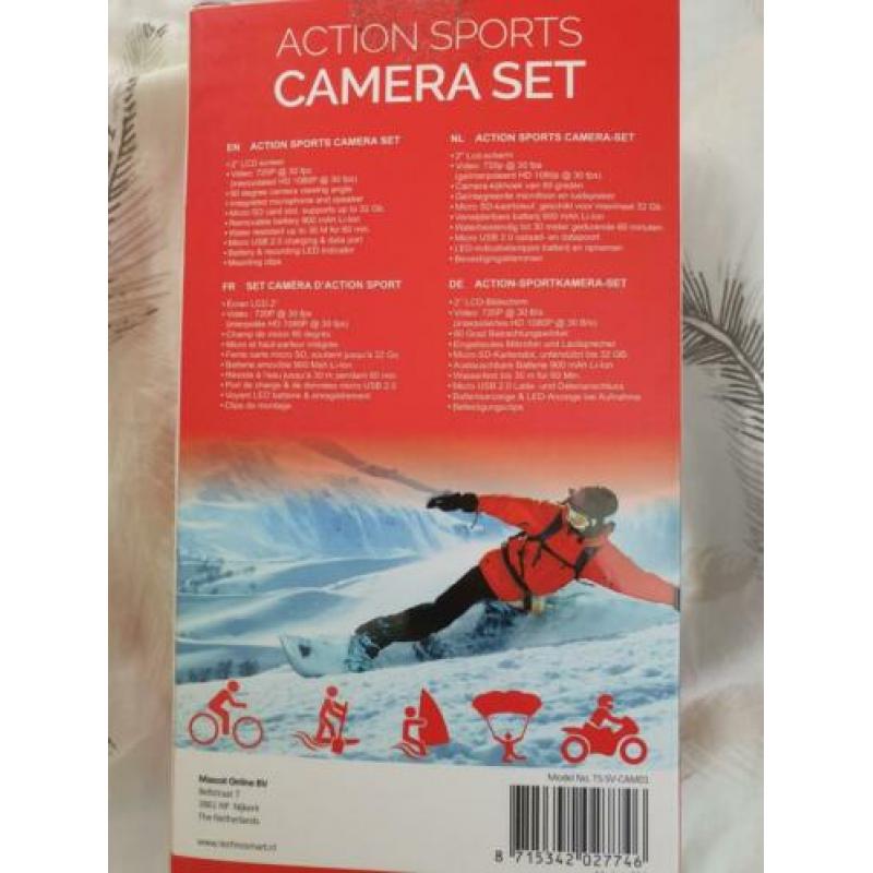 Techno sport - action sports camera set